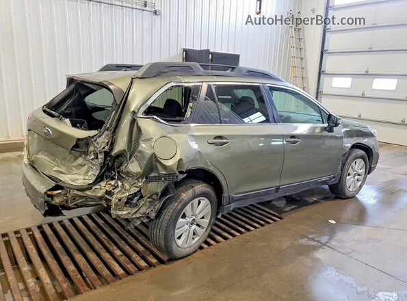 4S4BSCDC2G3233178 2016 SUBARU OUTBACK Green Trasero derecho