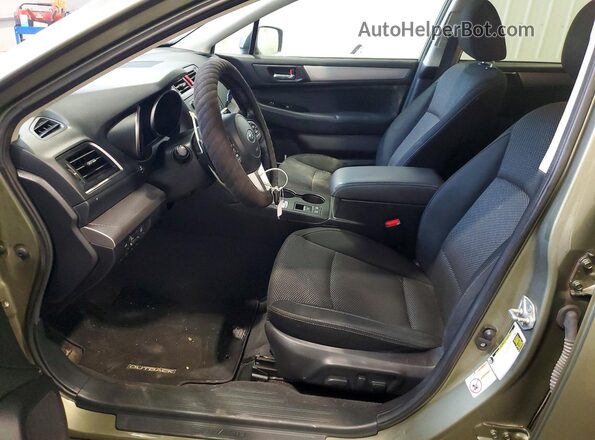4S4BSCDC2G3233178 2016 SUBARU OUTBACK Green Vista interior delantera
