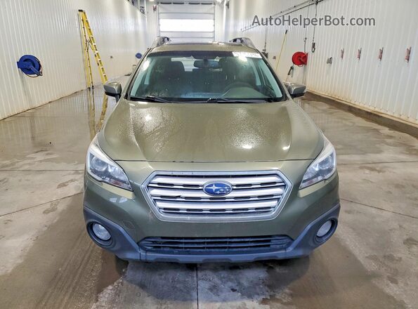 4S4BSCDC2G3233178 2016 SUBARU OUTBACK Green Vista frontal