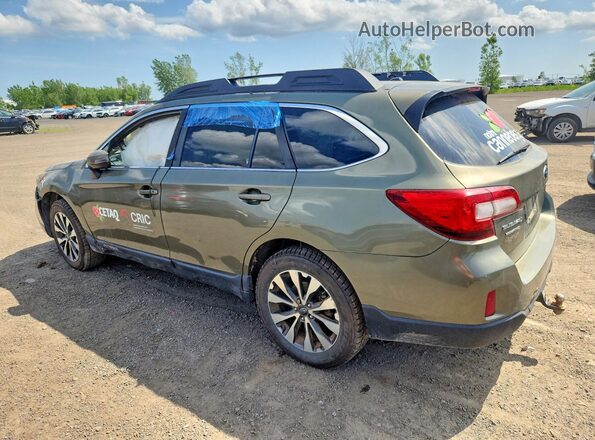 4S4BSCNC0G3244808 2016 SUBARU OUTBACK Green Tył lewy