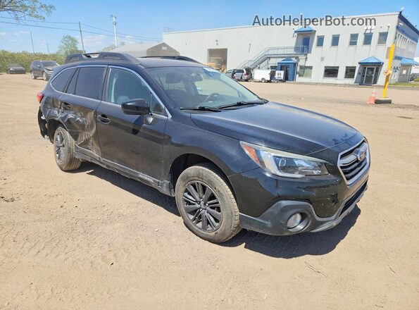 4S4BSDAC4J3310764 2018 SUBARU OUTBACK Black Delantero derecho