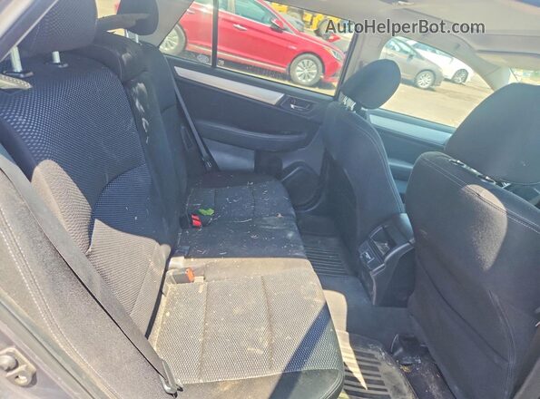 4S4BSDGC9J3310668 2018 SUBARU OUTBACK Gray Հետևի նստատեղերի տեսք