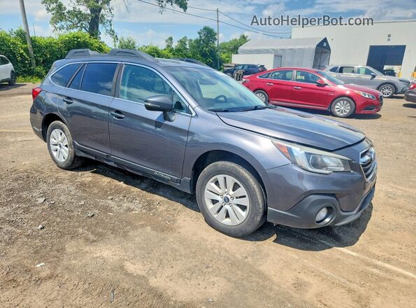 4S4BSDGC9J3310668 2018 SUBARU OUTBACK Gray Առջևի աջ