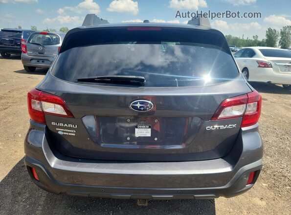 4S4BSDGC9J3310668 2018 SUBARU OUTBACK Gray Հետևի տեսք