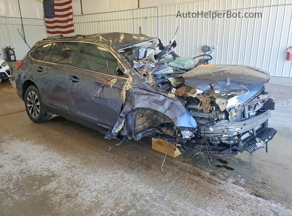 4S4BSEJC2G3321678 2016 SUBARU OUTBACK Gray Przód prawy