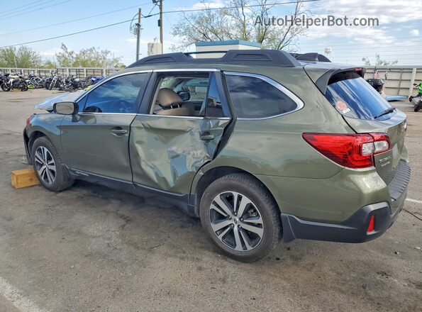 4S4BSEJC8K3366357 2019 SUBARU OUTBACK Green Հետևի ձախ