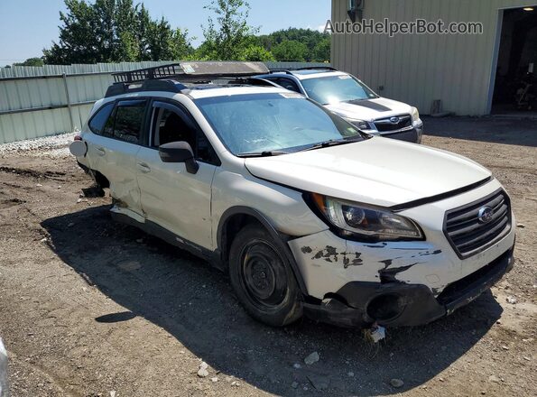 4S4BSENC0G3200836 2016 SUBARU OUTBACK White Front right