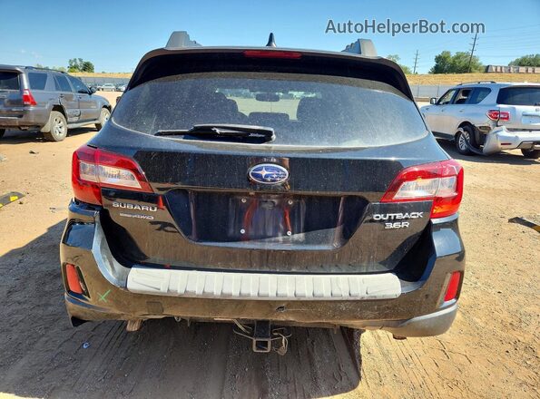 4S4BSENC0G3247736 2016 SUBARU OUTBACK Черный Вид сзади