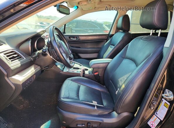 4S4BSENC0G3247736 2016 SUBARU OUTBACK Черный Вид салона спереди