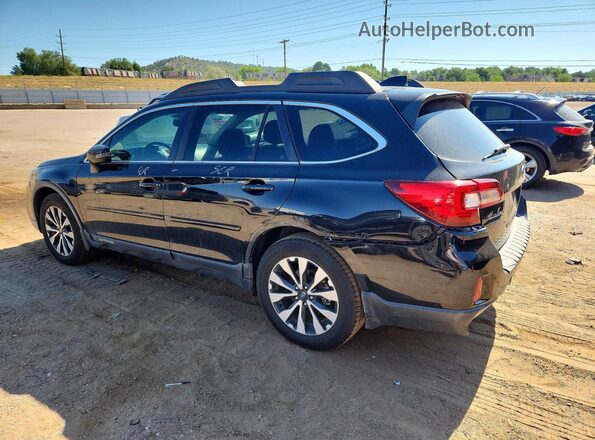 4S4BSENC0G3247736 2016 SUBARU OUTBACK Черный Задняя левая четверть