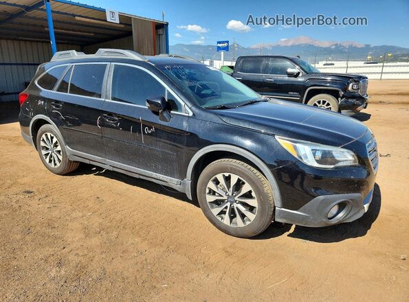 4S4BSENC0G3247736 2016 SUBARU OUTBACK Черный Передняя правая четверть