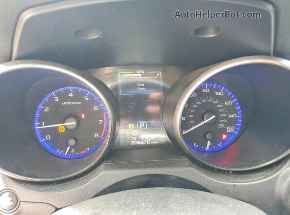 4S4BSENC0H3369790 2017 SUBARU OUTBACK Gray ხელსაწყოთა პანელის ხედი