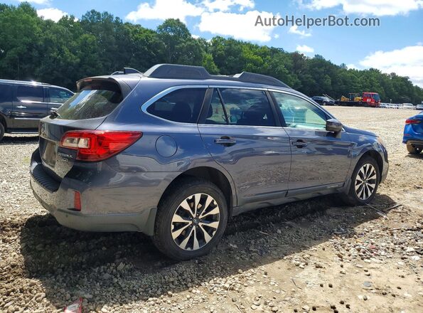 4S4BSENC0H3369790 2017 SUBARU OUTBACK Gray უკანა მარჯვენა