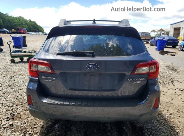 4S4BSENC0H3369790 2017 SUBARU OUTBACK Gray უკანა ხედი