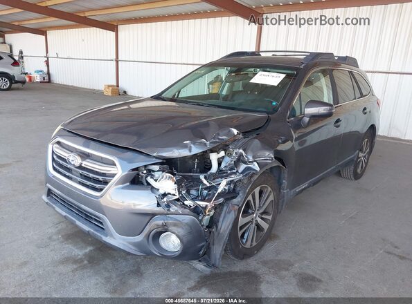 4S4BSENC0J3201265 2018 SUBARU OUTBACK Gray Widok z przodu