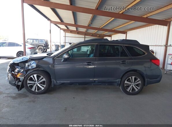 4S4BSENC0J3201265 2018 SUBARU OUTBACK Gray Widok wnętrza 360 stopni