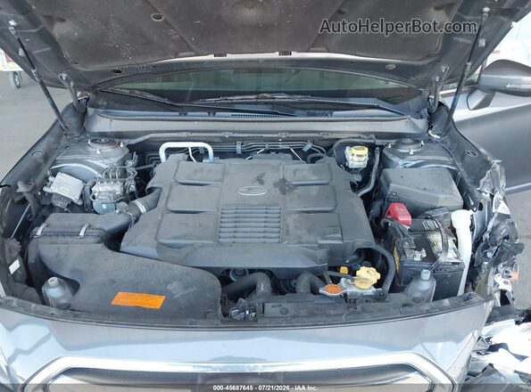4S4BSENC0J3201265 2018 SUBARU OUTBACK Gray Widok z tyłu