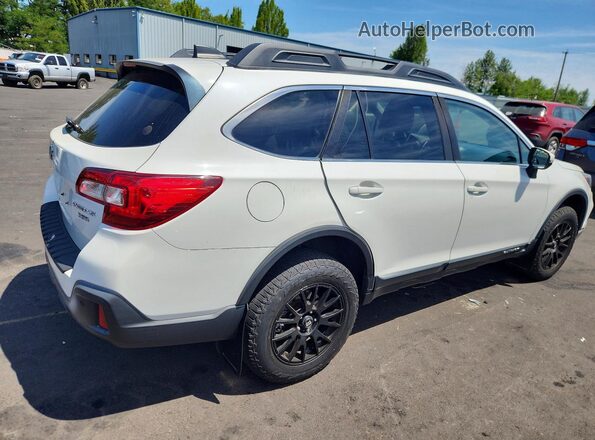 4S4BSENC0K3313534 2019 SUBARU OUTBACK White Tył prawy