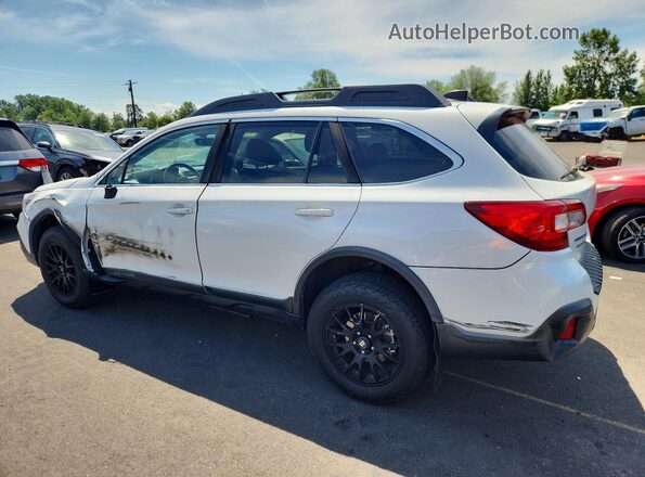 4S4BSENC0K3313534 2019 SUBARU OUTBACK White Tył lewy