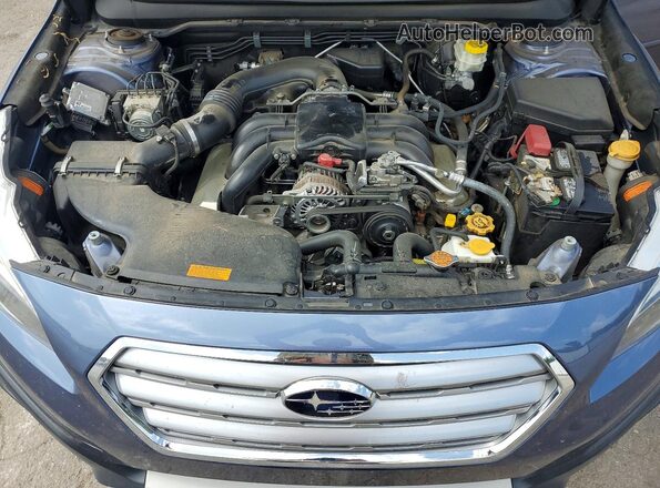 4S4BSENC1G3241900 2016 SUBARU OUTBACK Blue Widok wnętrza z tyłu