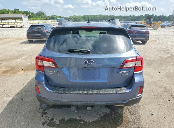 4S4BSENC1G3241900 2016 SUBARU OUTBACK Blue Widok z tyłu