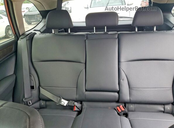 4S4BSENC1G3359901 2016 SUBARU OUTBACK Red Widok tylnych siedzeń
