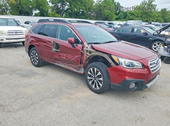 4S4BSENC1G3359901 2016 SUBARU OUTBACK Red Przód prawy