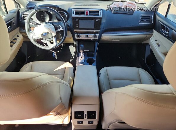 4S4BSENC1H3206467 2017 SUBARU OUTBACK Белый Вид панели приборов