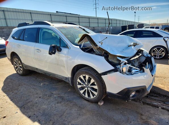 4S4BSENC1H3206467 2017 SUBARU OUTBACK Белый Передняя правая четверть