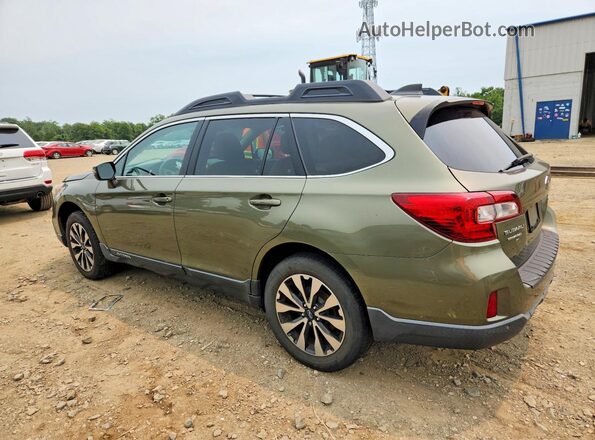 4S4BSENC1H3265485 2017 SUBARU OUTBACK Green Tył lewy