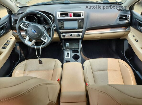 4S4BSENC1H3265485 2017 SUBARU OUTBACK Green Widok deski rozdzielczej
