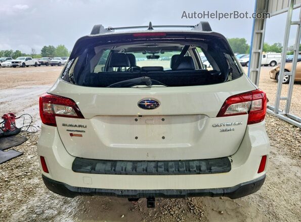 4S4BSENC1H3274672 2017 SUBARU OUTBACK White უკანა ხედი