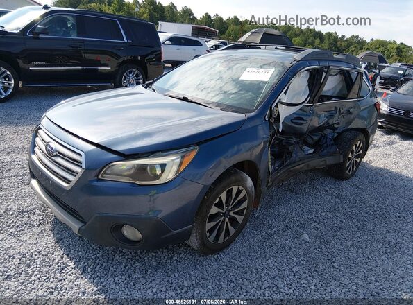 4S4BSENC1H3279452 2017 SUBARU OUTBACK Blue Передня ліва чверть