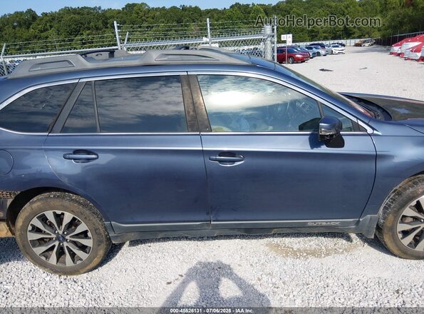4S4BSENC1H3279452 2017 SUBARU OUTBACK Blue Вид щитка приладів