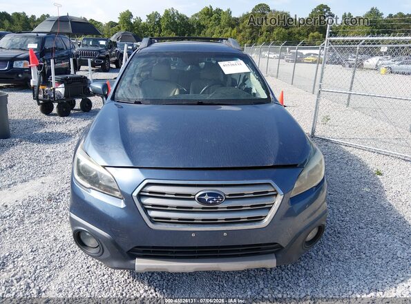 4S4BSENC1H3279452 2017 SUBARU OUTBACK Blue Вид панелі приладів