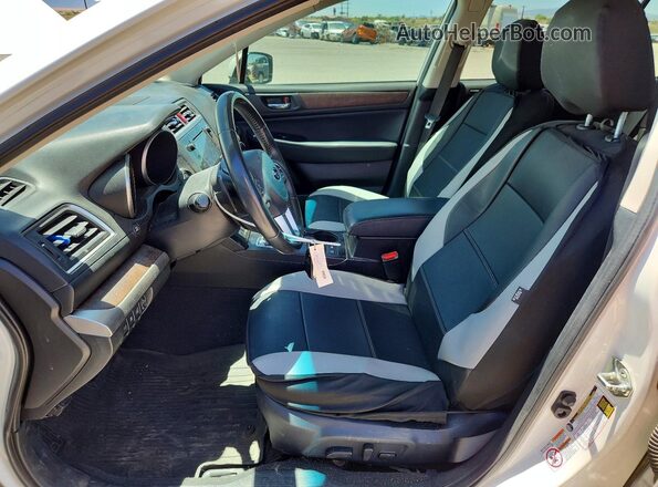 4S4BSENC1H3396156 2017 SUBARU OUTBACK Белый Вид салона спереди
