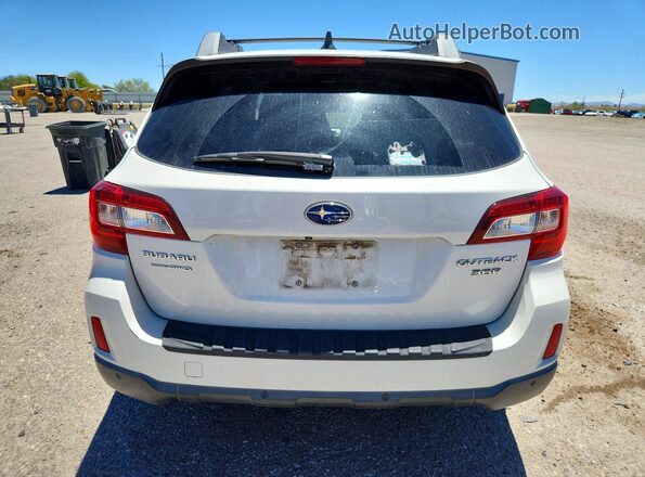 4S4BSENC1H3396156 2017 SUBARU OUTBACK Белый Вид сзади