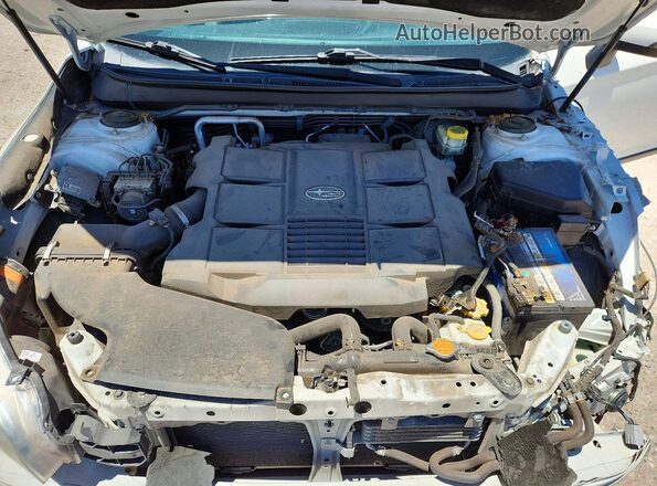 4S4BSENC1H3396156 2017 SUBARU OUTBACK Белый Вид задней части салона