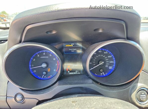 4S4BSENC1H3396156 2017 SUBARU OUTBACK Белый Вид щитка приборов