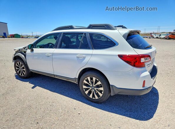 4S4BSENC1H3396156 2017 SUBARU OUTBACK Белый Задняя левая четверть