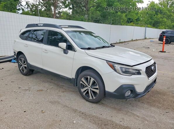 4S4BSENC1J3284494 2018 SUBARU OUTBACK White წინა მარჯვენა