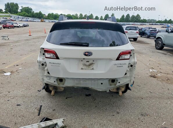 4S4BSENC1J3284494 2018 SUBARU OUTBACK White უკანა ხედი