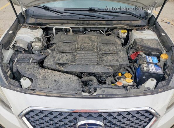 4S4BSENC1J3284494 2018 SUBARU OUTBACK White უკანა სალონის ხედი