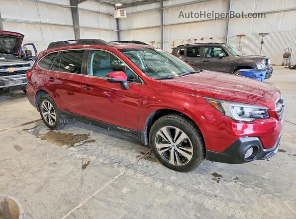 4S4BSENC1J3336142 2018 SUBARU OUTBACK Red Передня права чверть