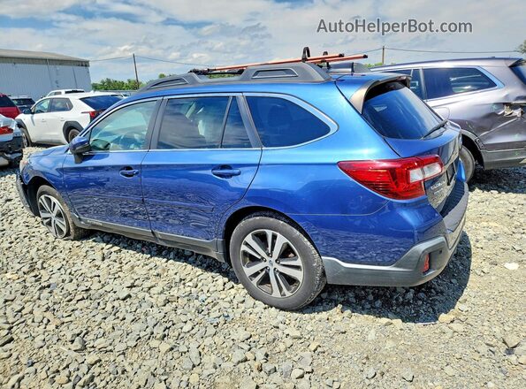 4S4BSENC1K3327944 2019 SUBARU OUTBACK Blue Задня ліва чверть