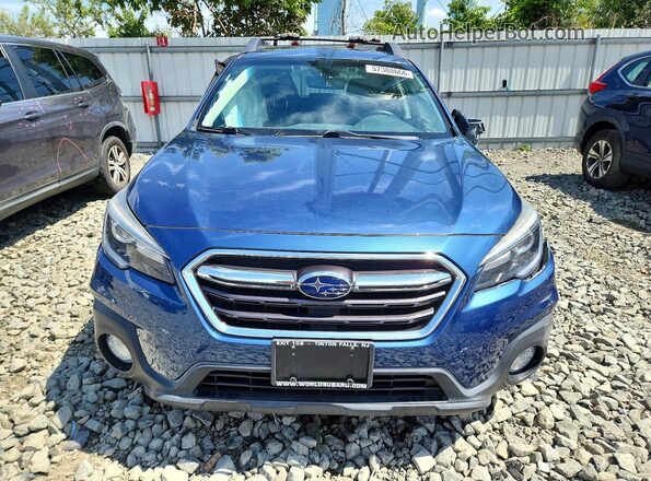 4S4BSENC1K3327944 2019 SUBARU OUTBACK Blue Вид спереду