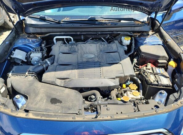4S4BSENC1K3327944 2019 SUBARU OUTBACK Blue Вид підкапотного простору