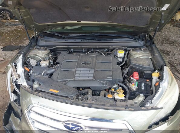 4S4BSENC2G3203978 2016 SUBARU OUTBACK Зеленый Вид сзади