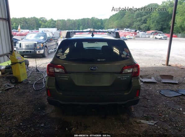 4S4BSENC2G3203978 2016 SUBARU OUTBACK Зеленый 