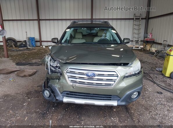 4S4BSENC2G3203978 2016 SUBARU OUTBACK Зеленый Вид щитка приборов